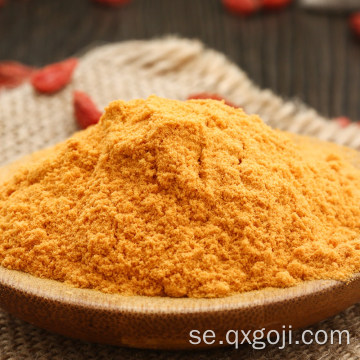 Certifierad Hot Sale Spraytorkande Goji Berry Powder